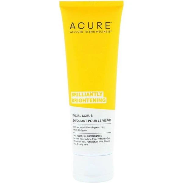 Acure Brightening Facial Scrub 118ml 1 Acure Brightening Facial Scrub 118ml