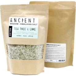 Ancient Wisdom Bath Salts Detox Blend With Tea Tree & Lime 500g