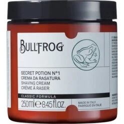 BULLFROG Skin Care Shaving Secret Potion N.1 Shaving Cream Classic 250 Ml