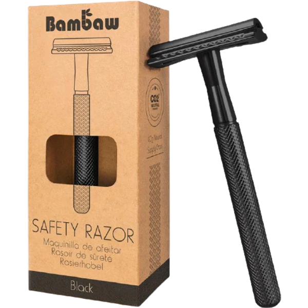 Bambaw Säkerhetsrakhyvel, Svart 1 Bambaw Säkerhetsrakhyvel, Svart