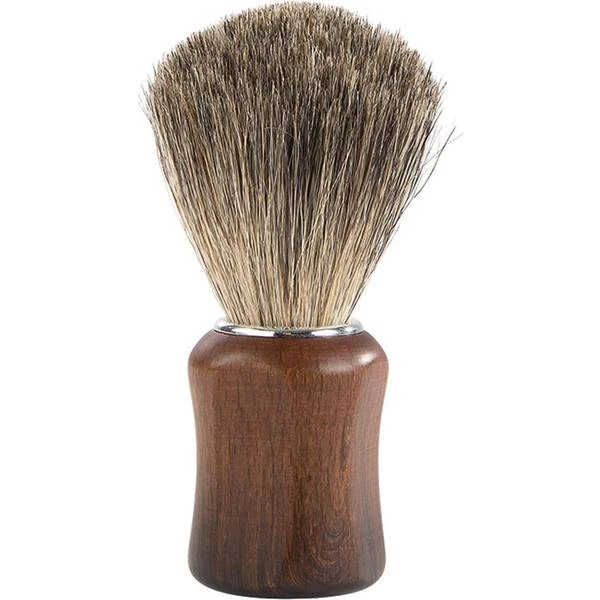 Barburys Shaving Brush Grey Walnut 1 Barburys Shaving Brush Grey Walnut