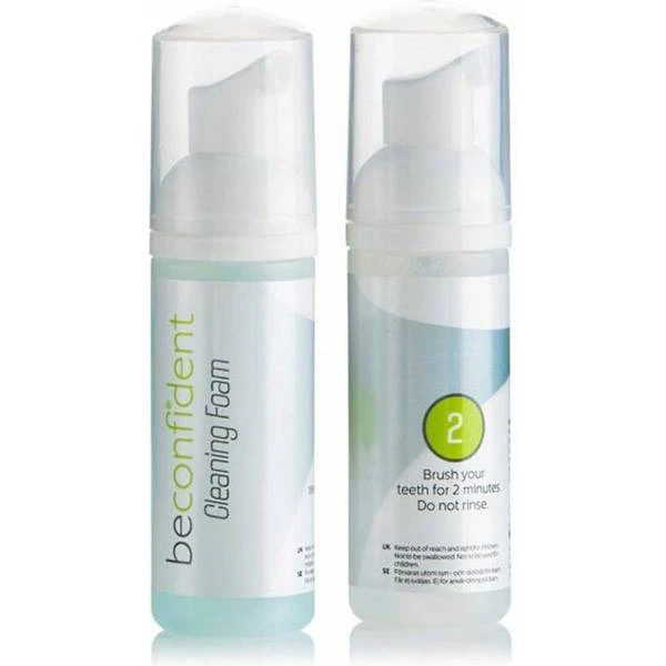 BeconfiDent Teeth Whitening Dual Foam With Fluor 1 BeconfiDent Teeth Whitening Dual Foam With Fluor