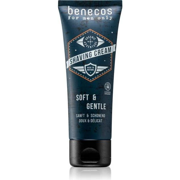 Benecos Men Organic Shaving Cream 75ml 1 Benecos Men Organic Shaving Cream 75ml