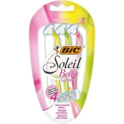 Bic Soleil Bella Colours Women's Razor 3 Pack Wilko