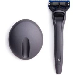 Bolin Webb X1 Matte Graphite Razor And Stand Gillette Fusion 5