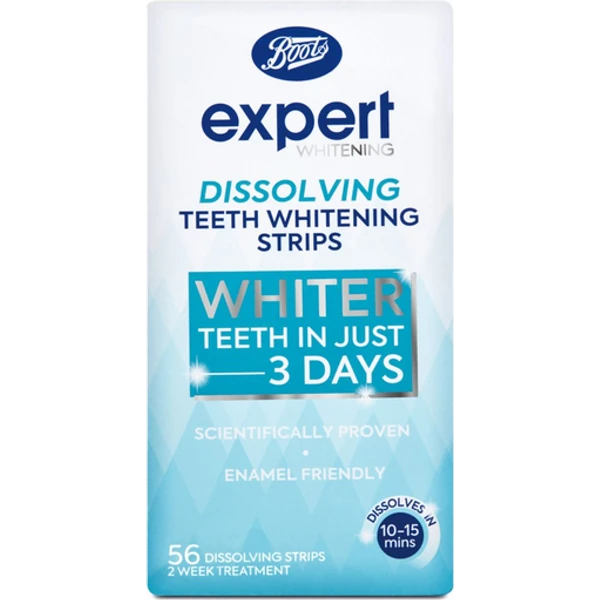 Boots Expert Dissolvable Teeth Whitening Strips 1 Boots Expert Dissolvable Teeth Whitening Strips