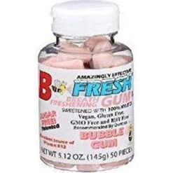Breath Freshening Gum Sugar Free Bubble Gum