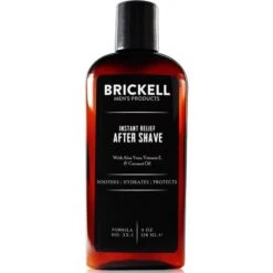 Brickell Men's Products Instant Relief After Shave, 4 Oz. No Color