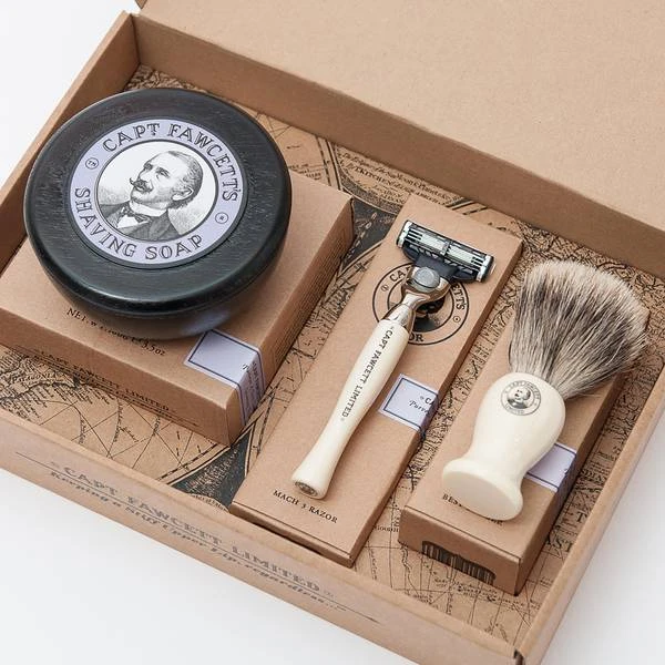 Captain Fawcett Shaving Gift Set 1 Captain Fawcett Shaving Gift Set