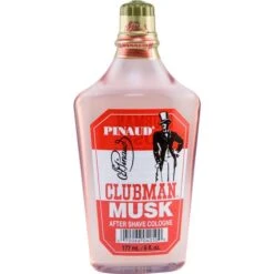 Clubman Pinaud Musk After Shave Cologne, 6 Oz
