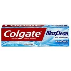 Colgate® Colgate MaxClean With Whitening SmartFoam Anticavity Fluoride Toothpaste Effervescent