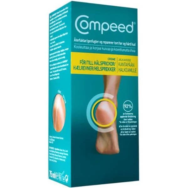 Compeed Fodcreme Til Hælrevner 75ml 1 Compeed Fodcreme Til Hælrevner 75ml