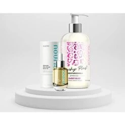 Coochy Plus Intimate Shave Cream Sweet Bliss Pre-Shave Elixir Moisturizer Oil Kit HydroLock & MOISTURIZING PLUS Continuous Hydration Reliefs Razor Burn Bump Ingrown Hair