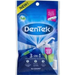 DenTek 3In1 Cleaners Mouthwash Blast 16 Each