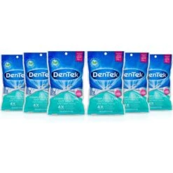 DenTek Floss Picks Complete Clean Back Teeth 75 Count