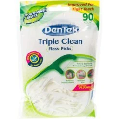 DenTek Triple Clean Floss Picks - 90