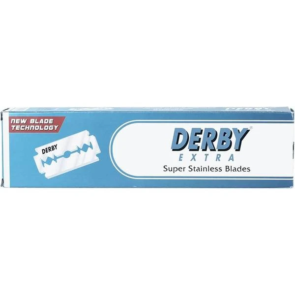 Derby Extra Razor Blades Stainless Steel Pack 200 Blades 1 Derby Extra Razor Blades Stainless Steel Pack 200 Blades