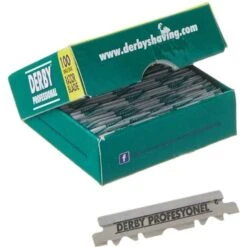 Derby Professional Single Edge Razor Blades, 100 Count