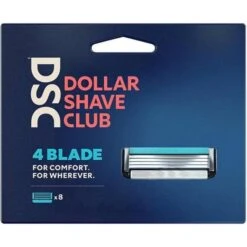 Dollar Shave Club 4 Blade Refills 8-pack