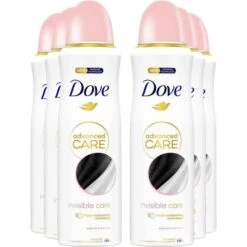 Dove Advanced Care Anti-Perspirant Deodorant Invisible Care, 200Ml, 3 Pack
