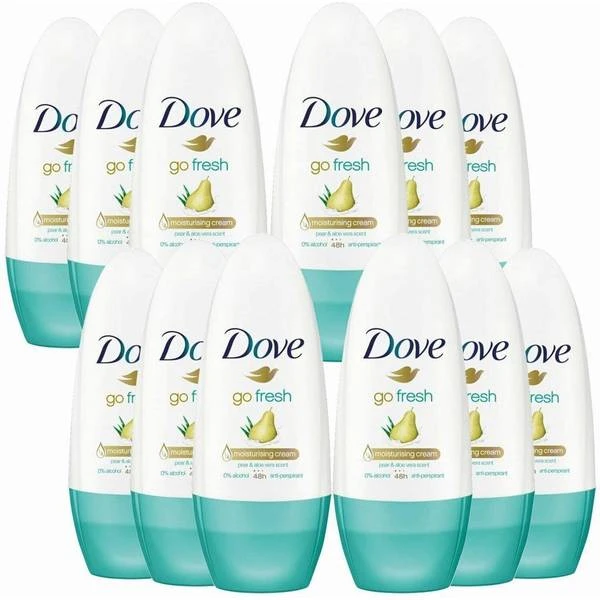 Dove Go Fresh Anti-Perspirant Cream Roll-On, Pear & Aloe Vera,6 Pack 1 Dove Go Fresh Anti-Perspirant Cream Roll-On, Pear & Aloe Vera,6 Pack