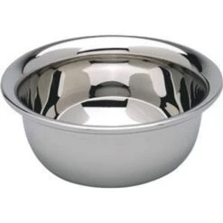 ERBE Shaving Shop Barbersæt Skål, Skinnende Metal 1 Stk