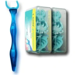 Evolutionary Clean Dental Flossers, Kit Of Handles Plus Refillable