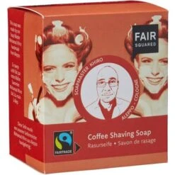 Fair Squared Natural Coffee Shaving Soap 2x80g