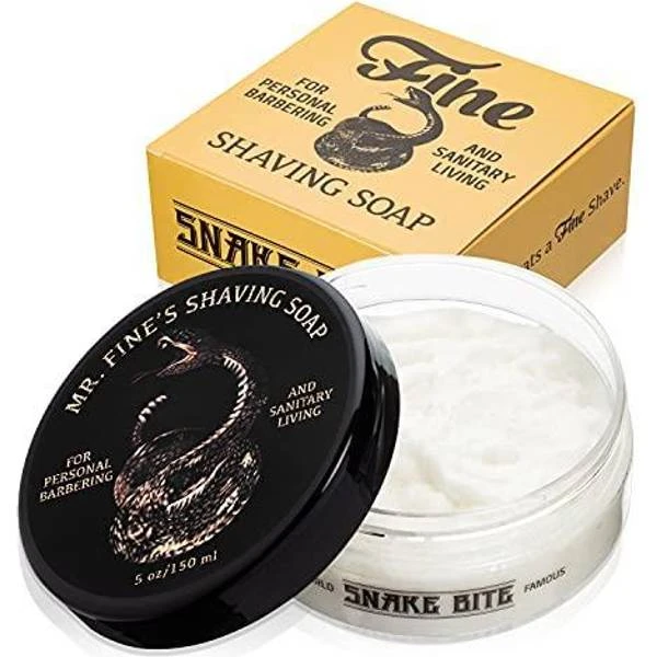 Fine Accoutrements Snake Bite Shaving Soap 150Ml 2 Fine Accoutrements Snake Bite Shaving Soap 150Ml - Image 2
