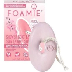 Foamie Body Bar Cherry Blossom & Rice Milk 80g