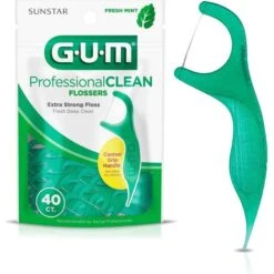 GUM® GUM Professional Clean Flossers Fresh Mint 40 Each