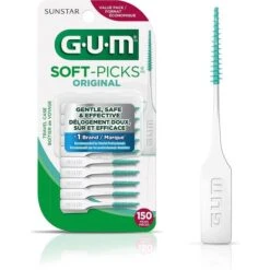 GUM® GUM Soft-Picks Original Dental Picks Between Teeth Cleaning On-the-Go Case