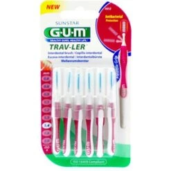 GUM® GUM Trav-Ler 1.4mm 6-pack