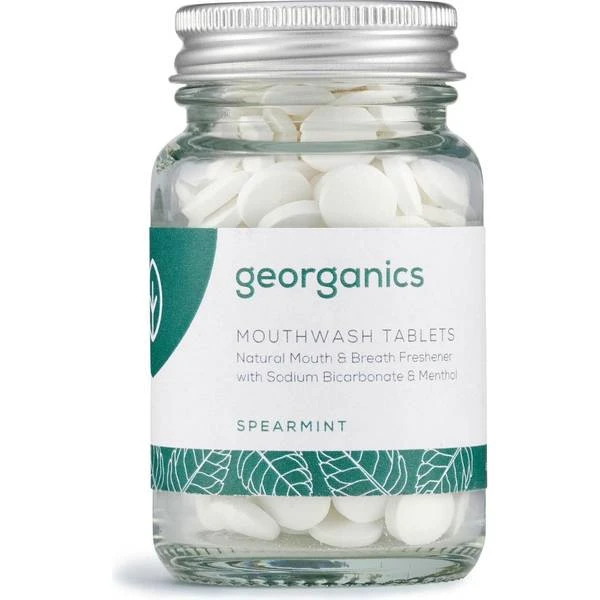 Georganics Mouthwash Tablets Spearmint 180-pack 1 Georganics Mouthwash Tablets Spearmint 180-pack