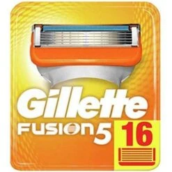 Gillette® Gillette Fusion5 Razor Blades For Men, Pack Of 16 Refill Blades (Suitable For Mailbox)