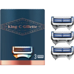 Gillette® Gillette King C Neck Razor Blade 3-pack