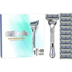 Gillette® Gillette SkinGuard Sensitive Razor + 10 Razor Blades
