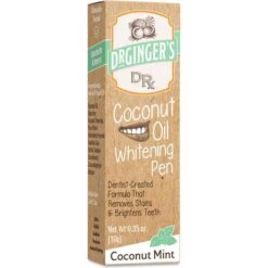 Ginger S Low Sensitivity Coconut Mint & Coconut Oil Teeth Whitening Pen