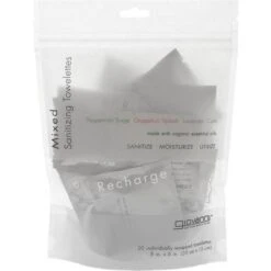 Giovanni Mixed Sanitiser Towelettes 20