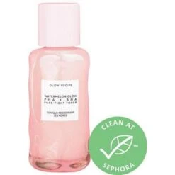 Glow Recipe Mini Watermelon Glow PHA BHA Pore-Tight Toner 1.35 Oz/ 40 ML