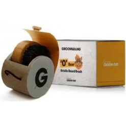 Groomarang 'O' Boar Bristle Beard Brush