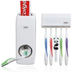 Hands Free Toothpaste Dispenser Automatic Toothpaste Squeezer With