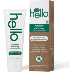 Hello Naturally Whitening Mint 133g