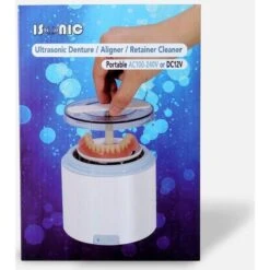 Isonic Portable Denture & Retainer Cleaner DS180