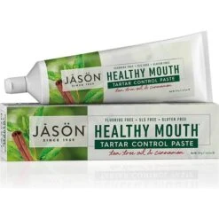 Jason Healthy Mouth Tartar Cotrol Paste Tea Tree Oil & Cinnamon 119g