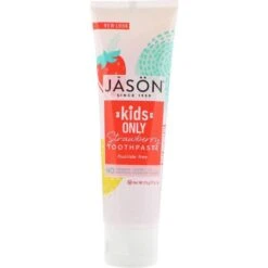 Jason Kids Only Fluoride Free Toothpaste Strawberry 119g