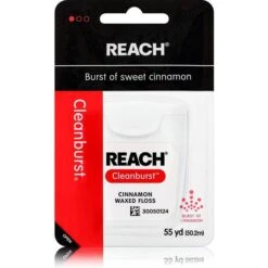 Johnson & Johnson Reach Dentotape Waxed Dental Floss Effective Plaque Removal, Extra Wide Cleaning Surface