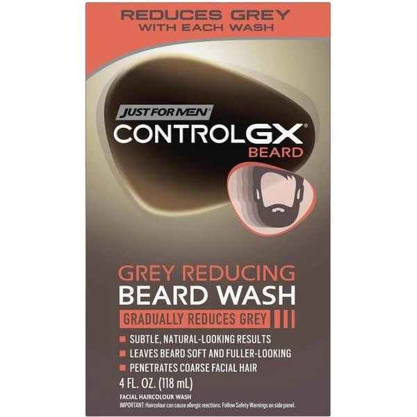 Just For Men Control GX Grey Reducing Beard Wash 118ml 1 Just For Men Control GX Grey Reducing Beard Wash 118ml