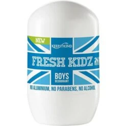 Kidz Natural Roll On Deodorant 24 Hour Protection "Blue"