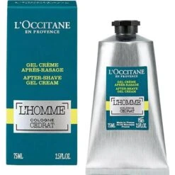 L'Occitane L'Homme Cologne Cedrat After-Shave Gel Cream 75ml